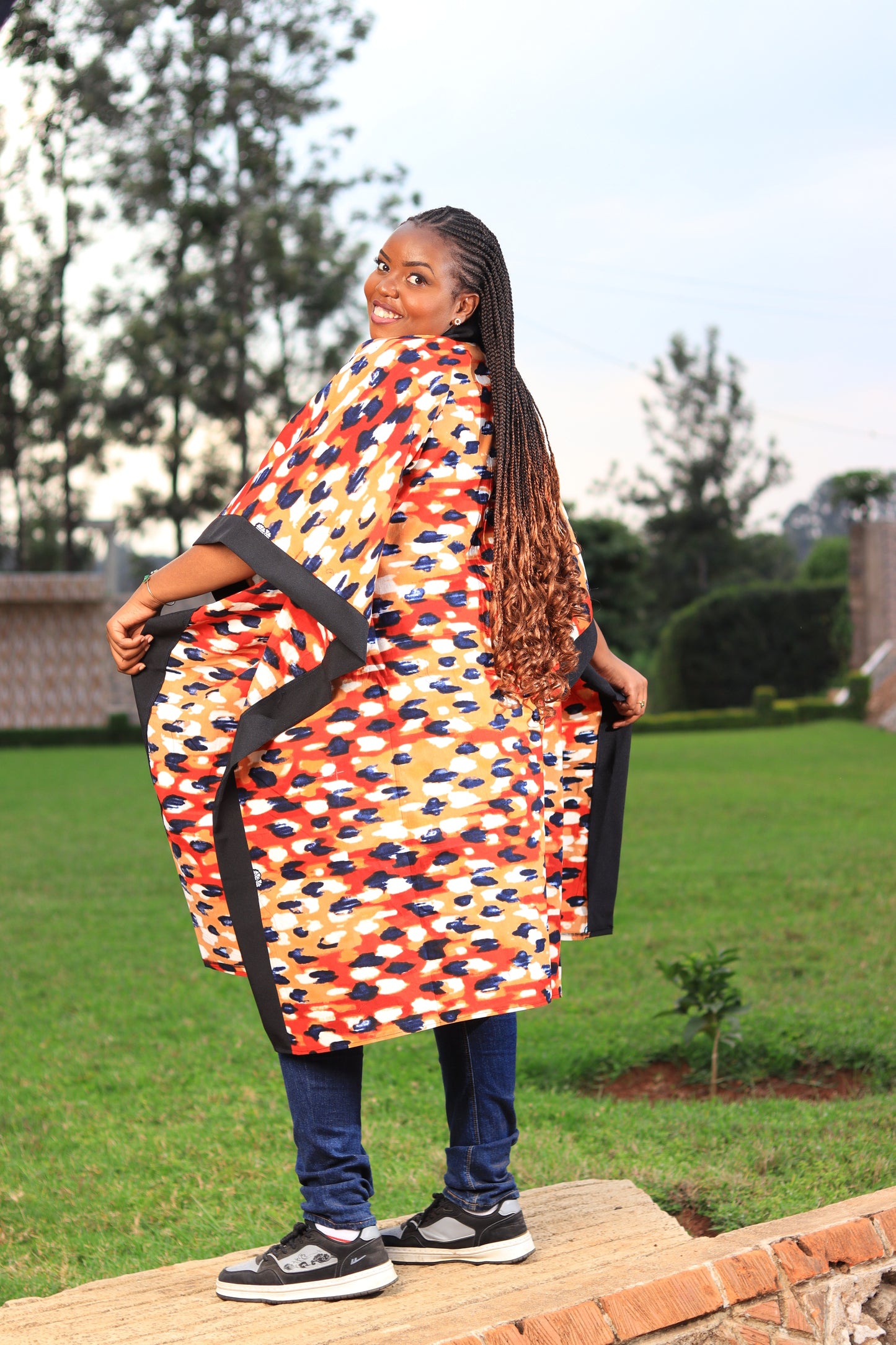 Safari Sunset Azizi Kimono