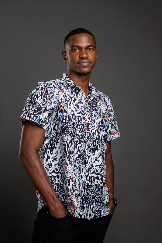 Ankara Print Shirts | Asili Atelier