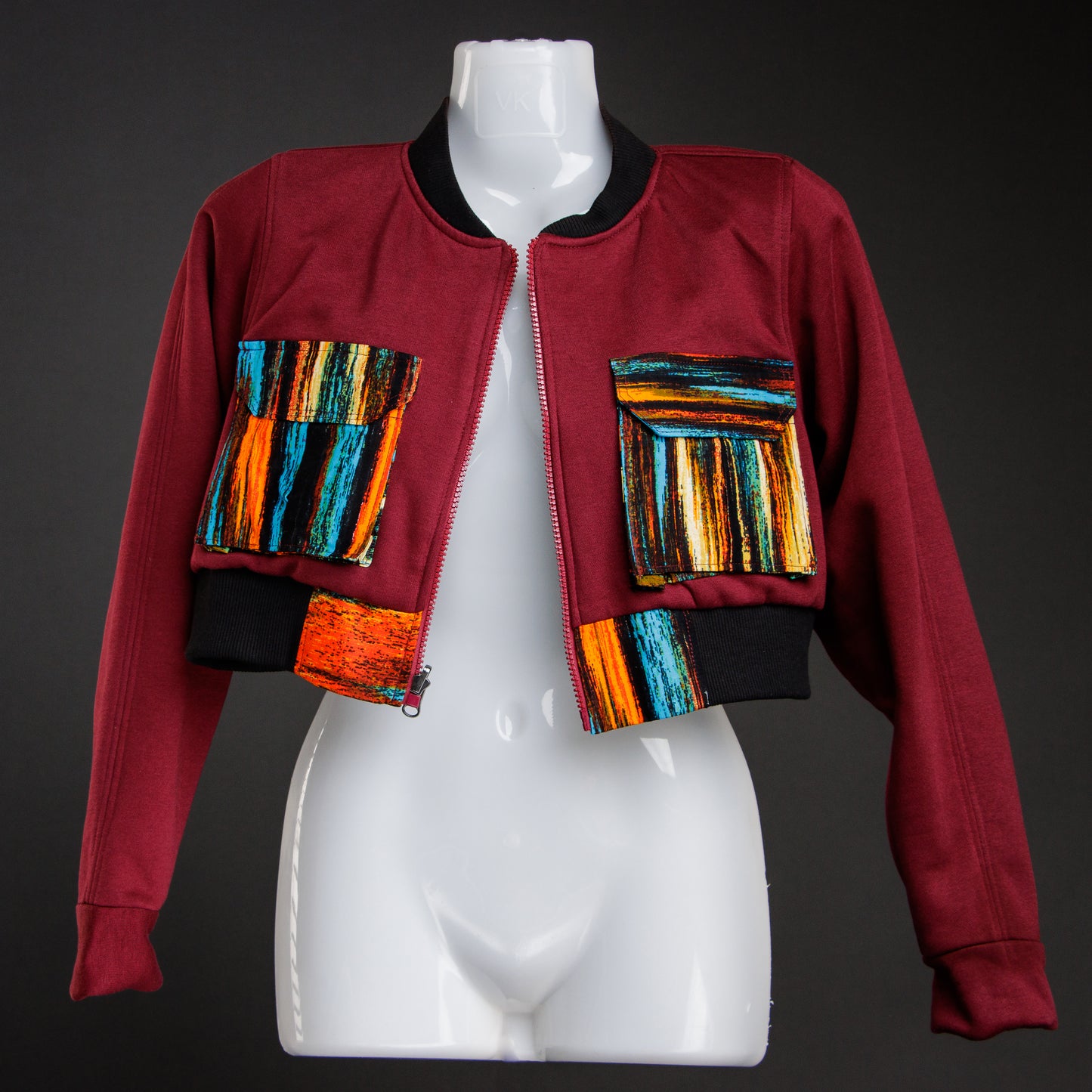 Reversible Crop Bomber Jackets