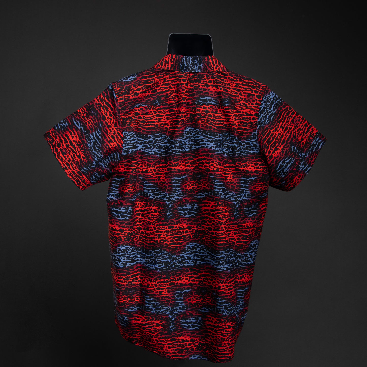 Orange Ankara shirt | Asili Atelier
