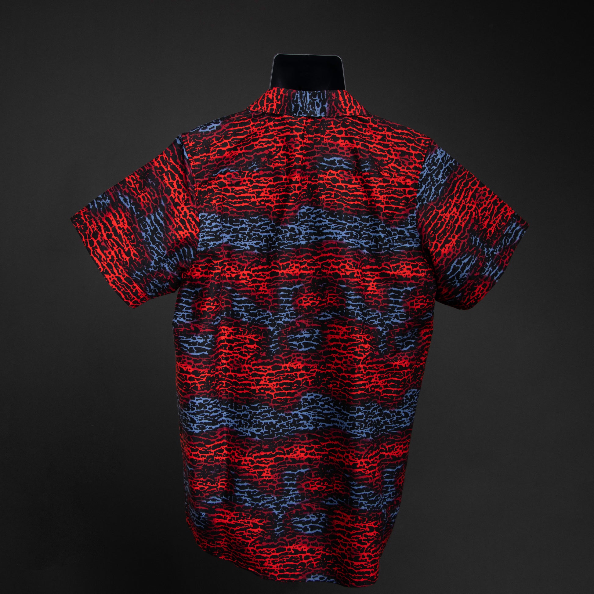 Orange Ankara shirt | Asili Atelier