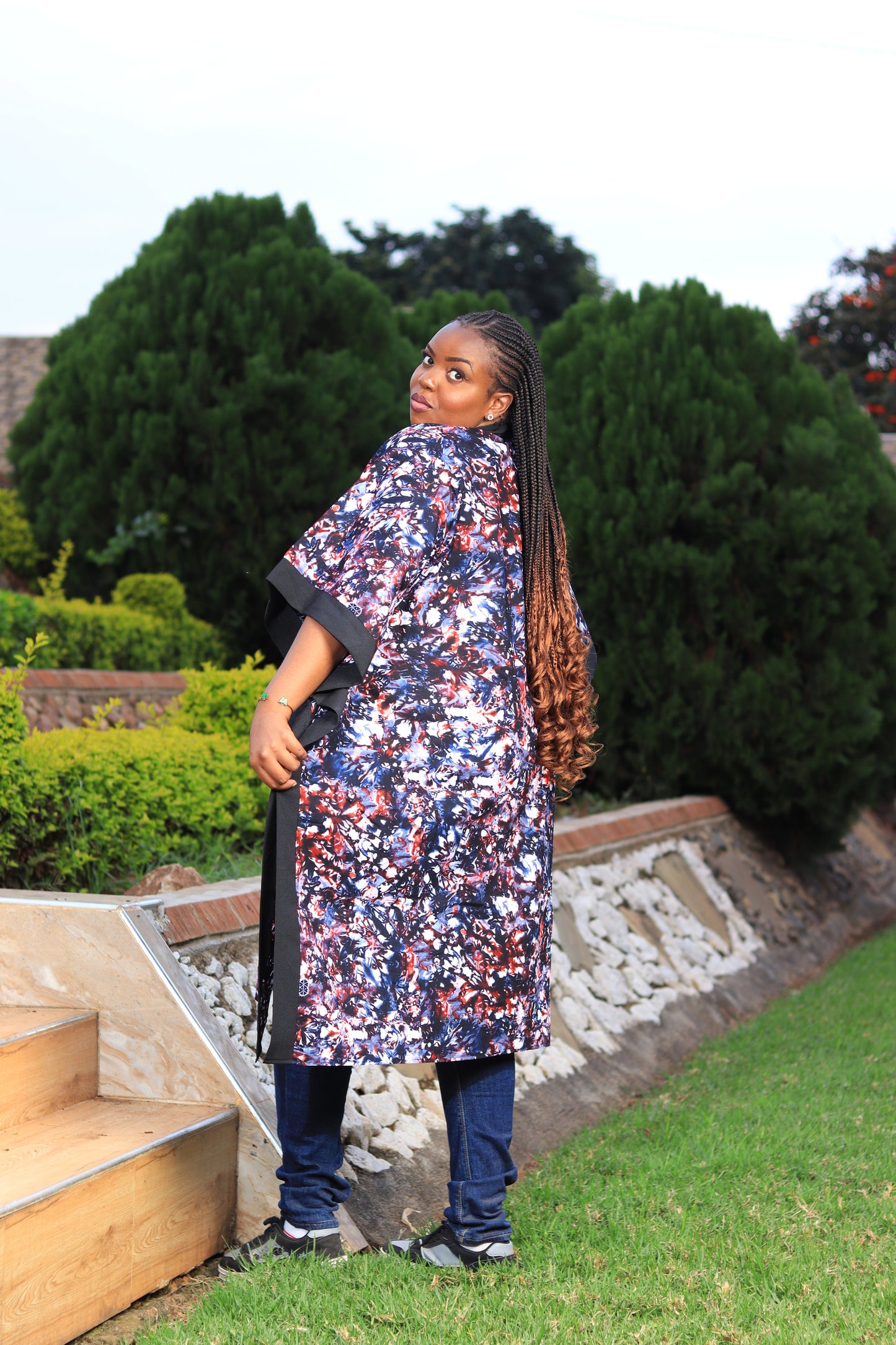 Traditional cherry blossom kimono | Asili Atelier 