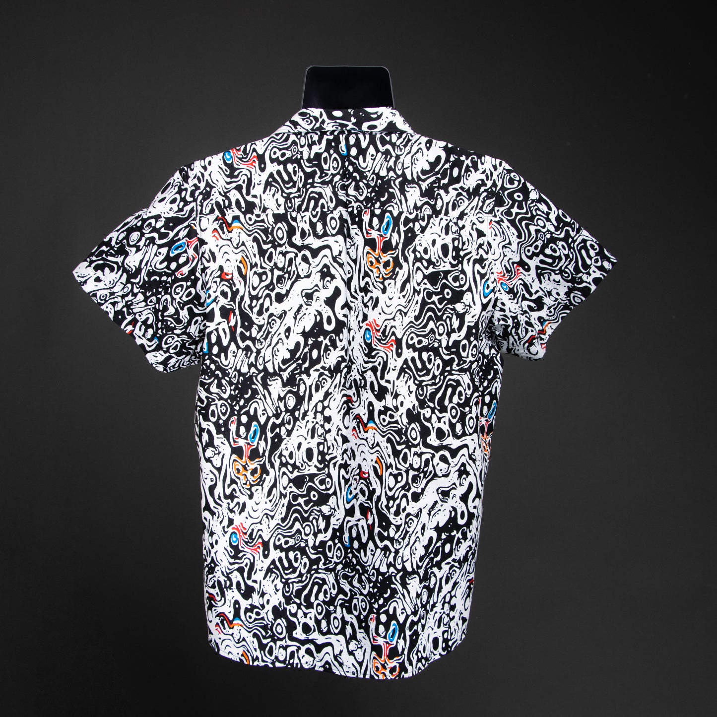 White Africa Ankara printed shirt | Asili Atelier 