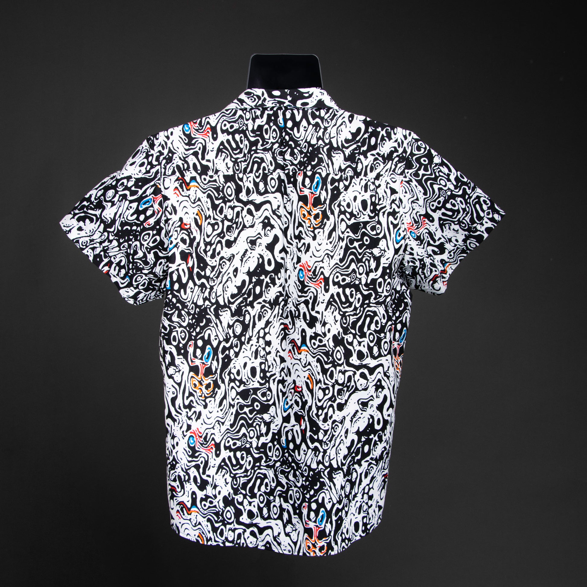 White Africa Ankara printed shirt | Asili Atelier 