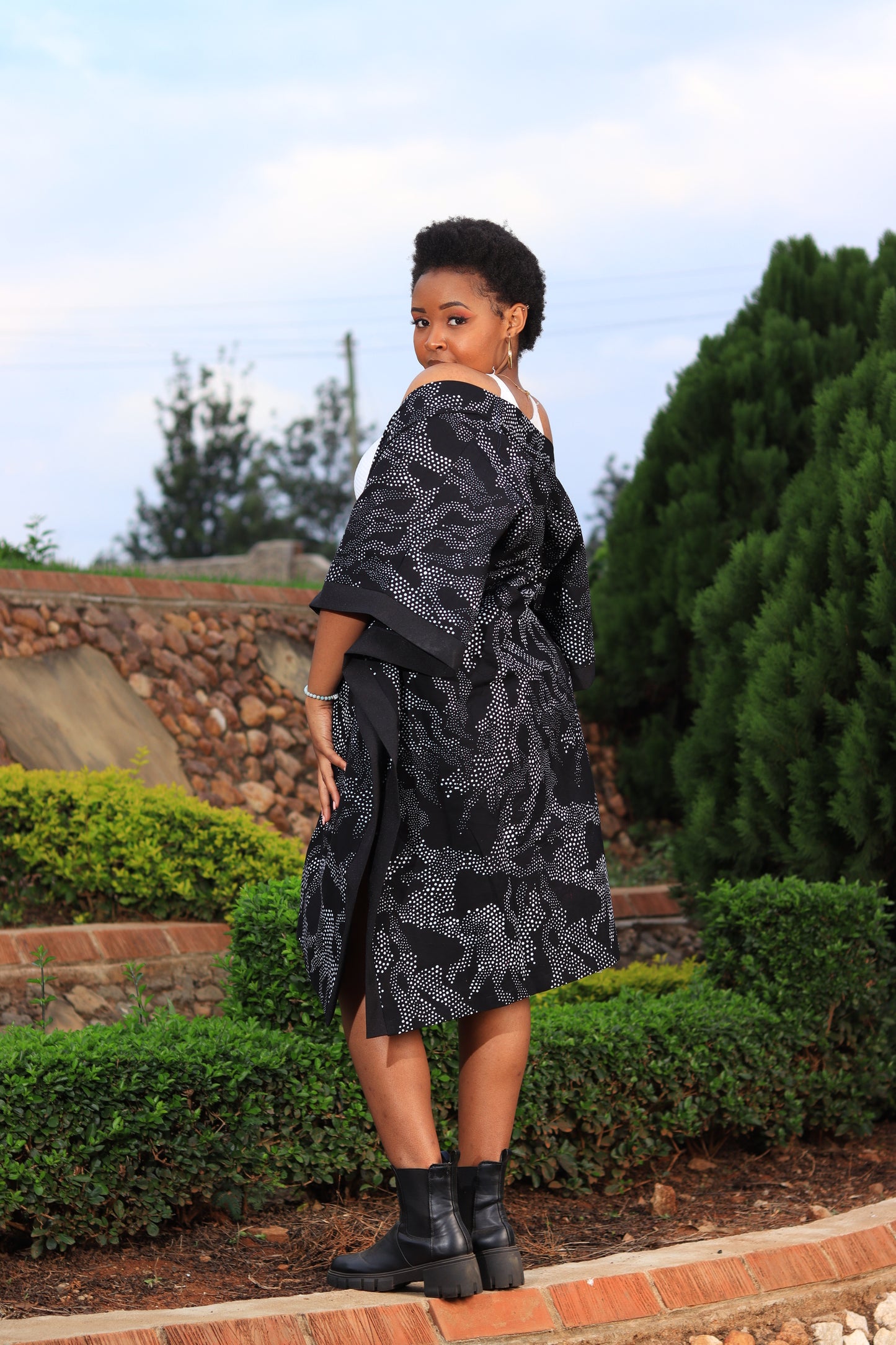 blackmilk starry night kimono | Asili Atelier