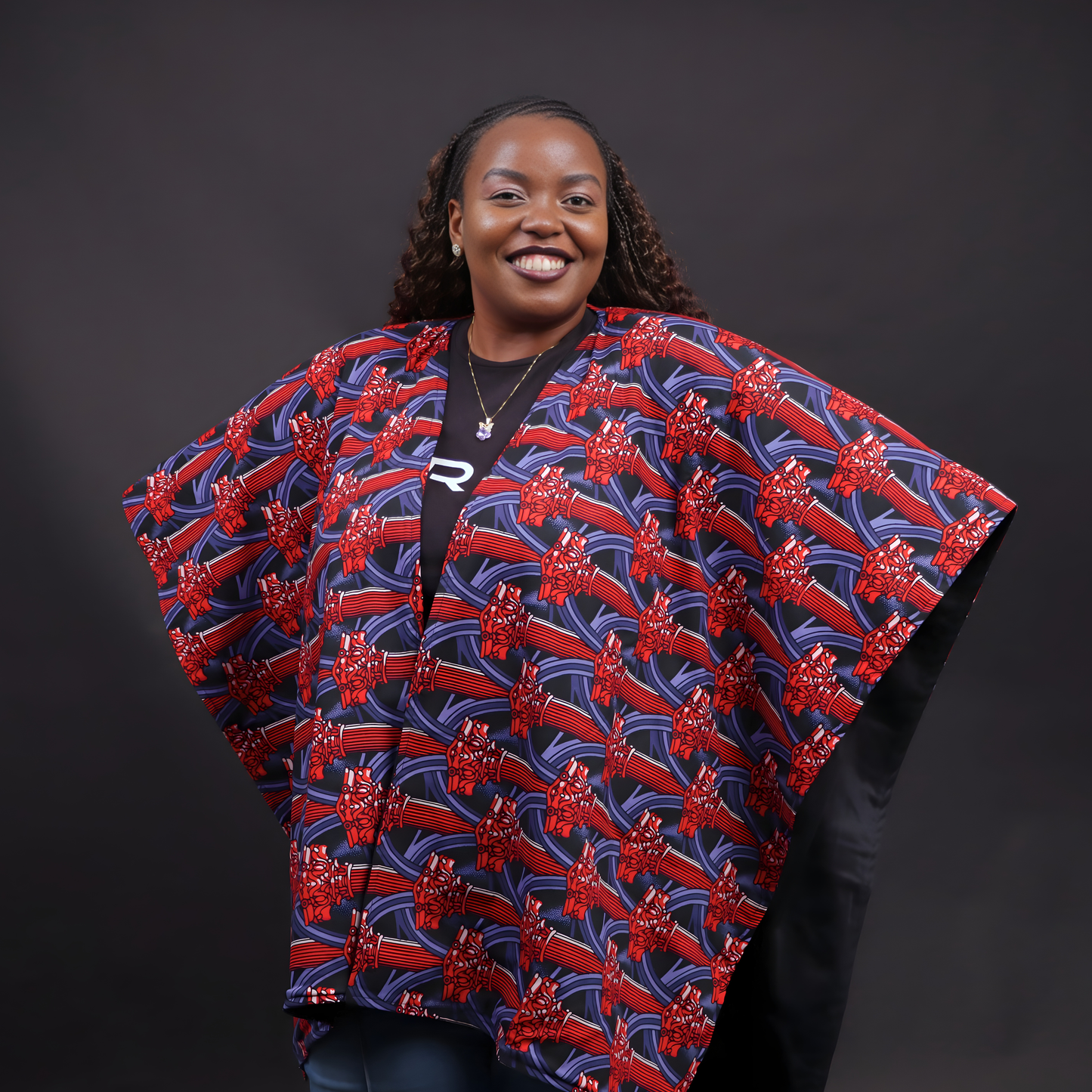 cape shawl | Asili Atelier 