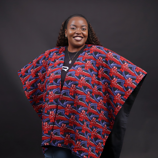 cape shawl | Asili Atelier 