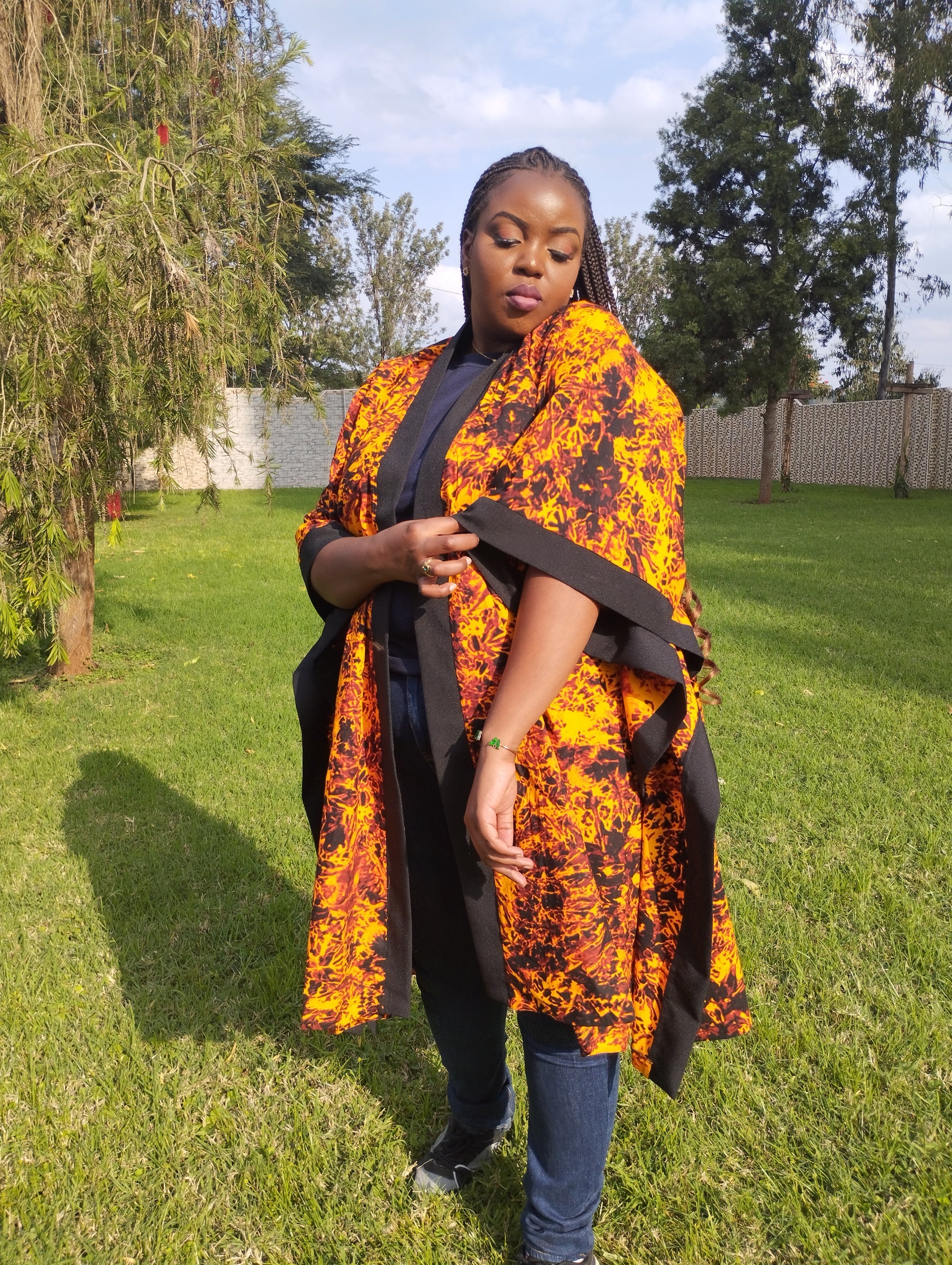 chinese version of kimono | Asili Atelier 