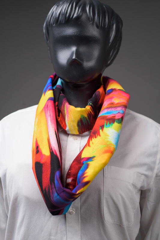infinity loop scarf | Asili Atelier