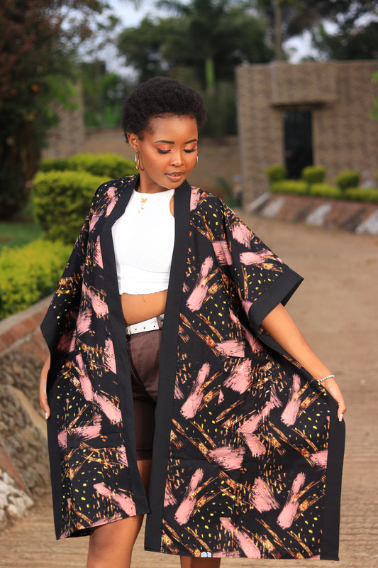 pink kimono | Asili Atelier 