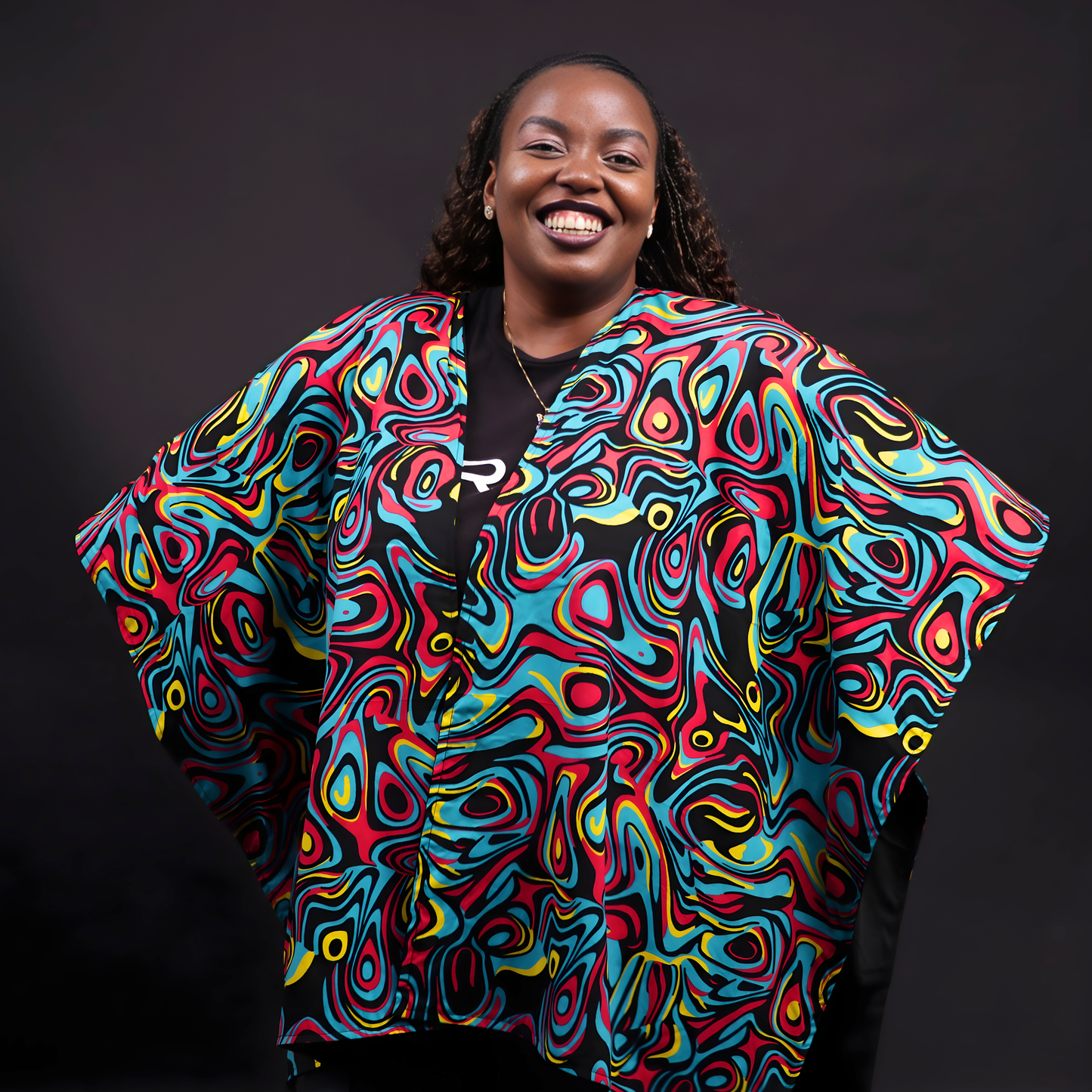 shawl cape wrap | Asili Atelier 