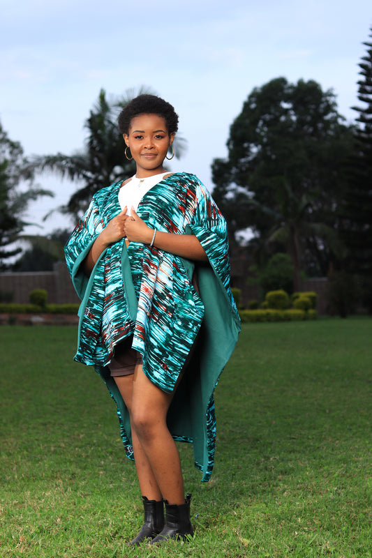 women's cape shawl | Asili Atelier