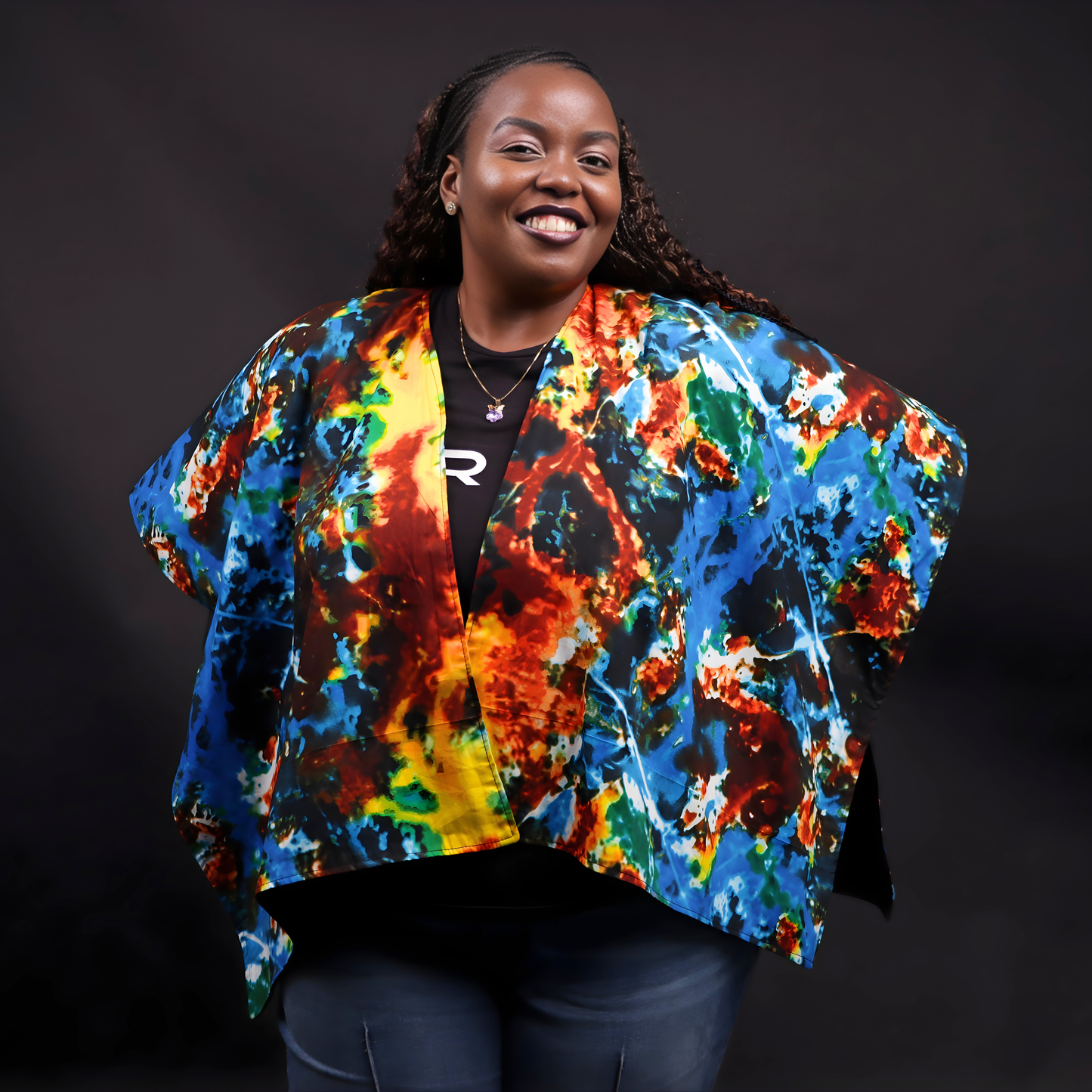 wrap cape shawl | Asili Atelier